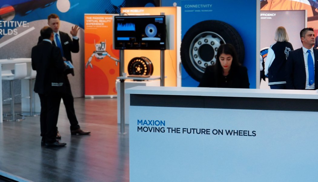 Maxion Wheels Exhibition Booth.