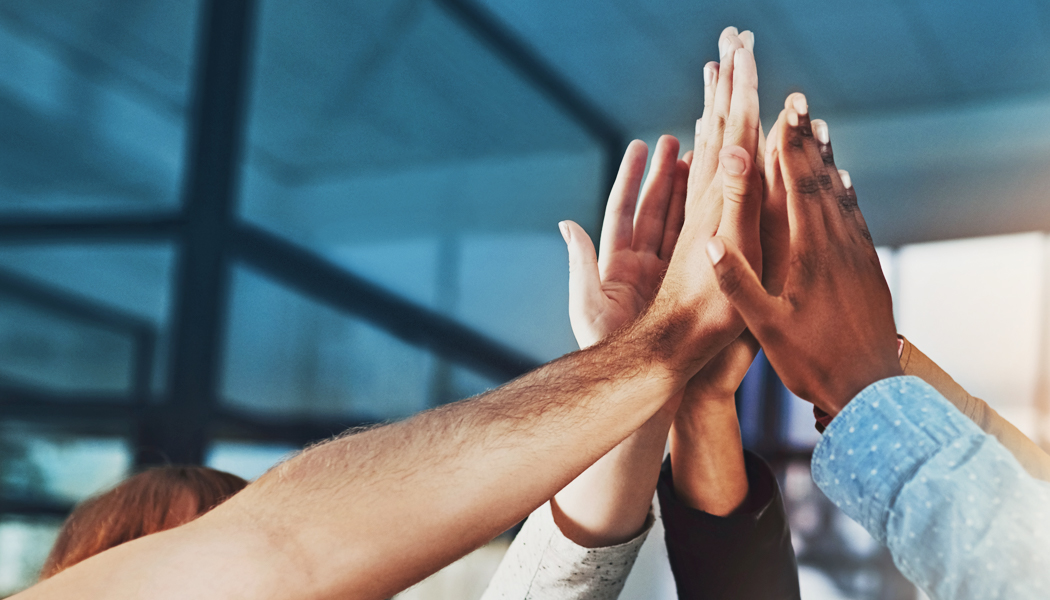 Many hands that strike simultaneously - a symbol of teamwork at Maxion.