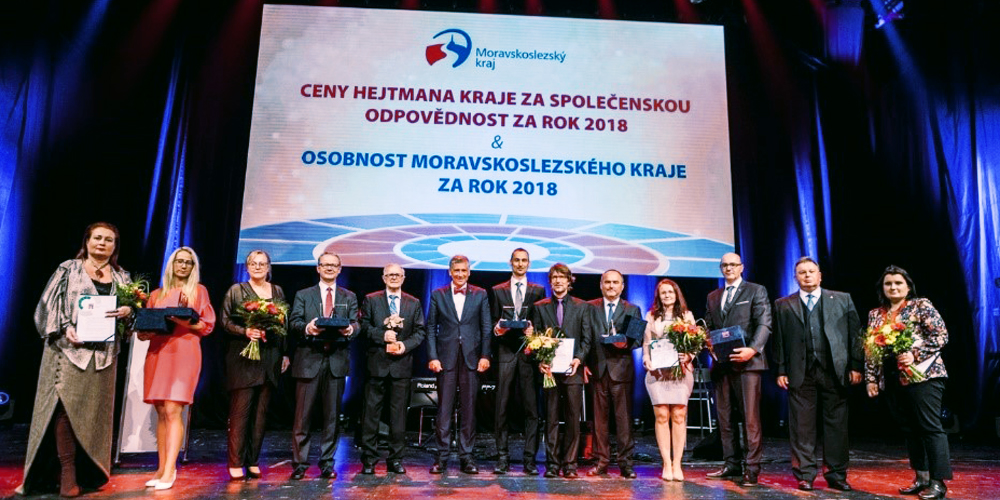 Maxion employees in the Czech Republic are honoured. 