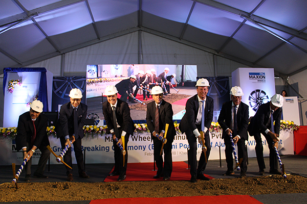 Maxion Leadership at Pune Aluminium Plant.