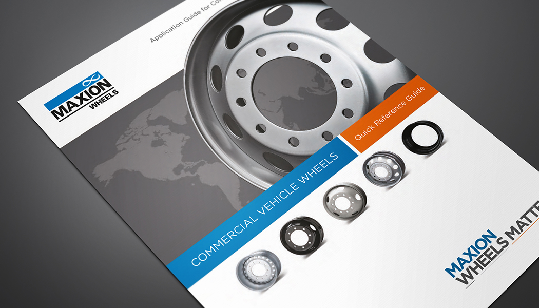 Image of Maxion commercial wheels application guide.