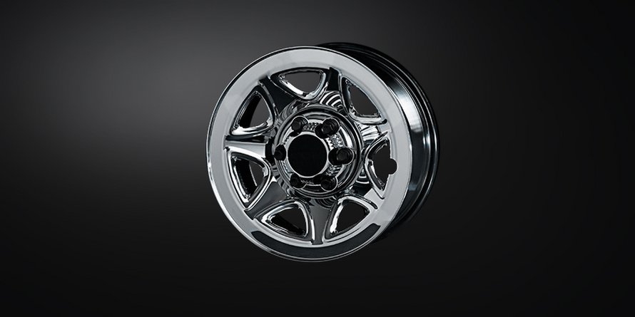 Image of an SLV Steel Wheel by Maxion Wheels.